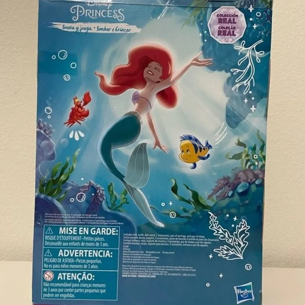 Disney Princess Royal Collection Deluxe Ariel Fashion Doll Hasbro NIB
